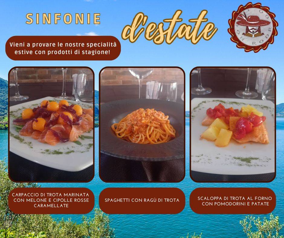 Menu di Ristorante il Don Rodrigo 