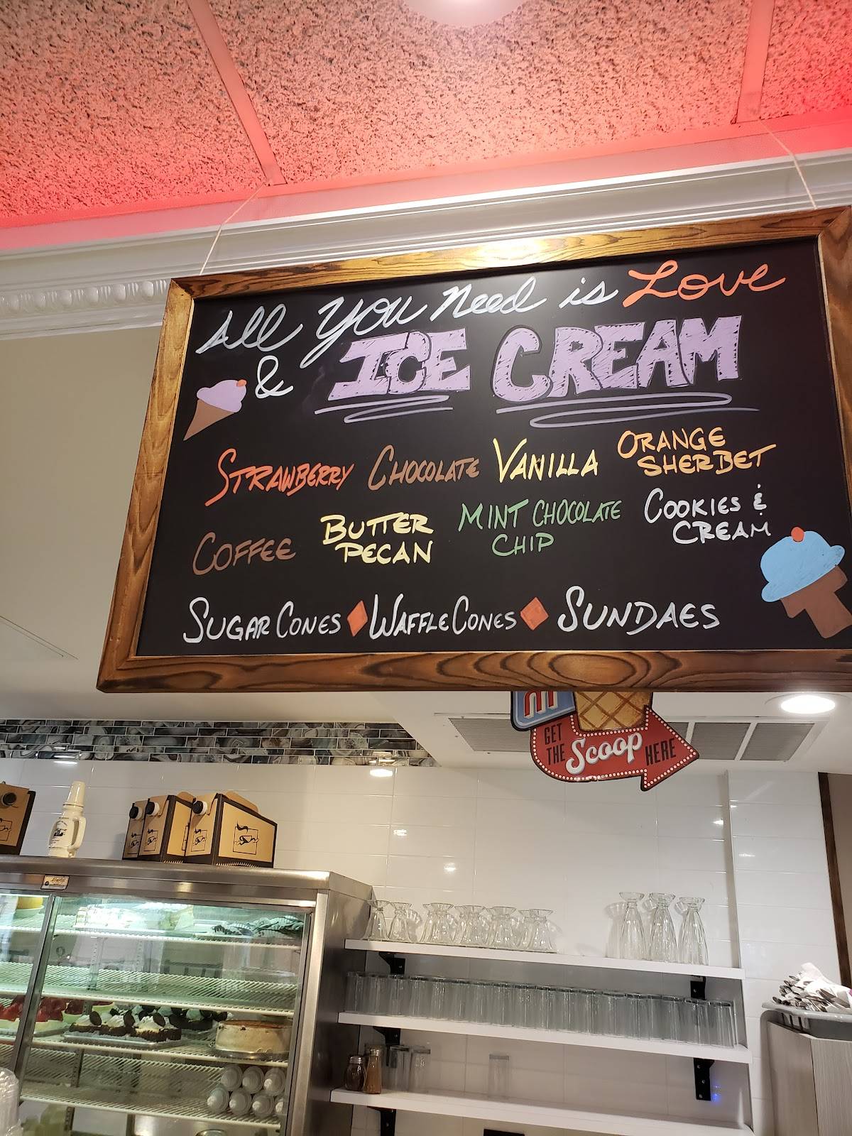 Menu at River Edge Diner restaurant, River Edge