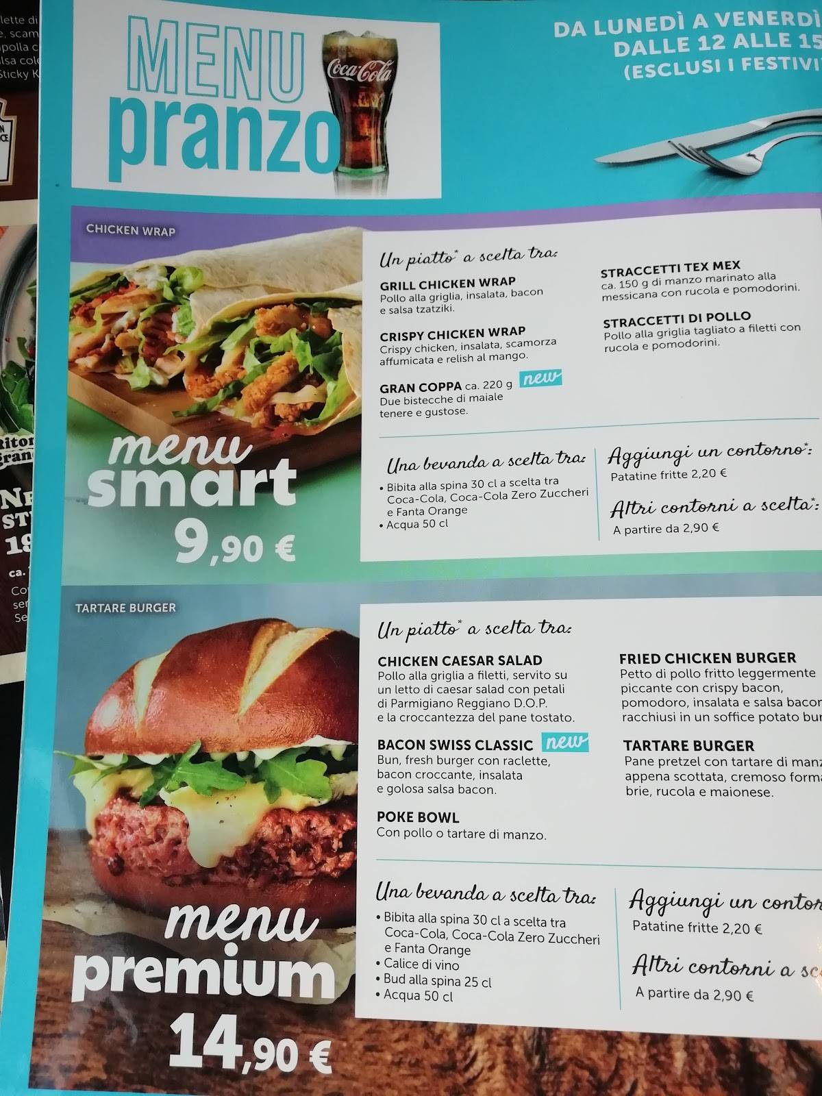 Menu di Roadhouse Restaurant Bari 