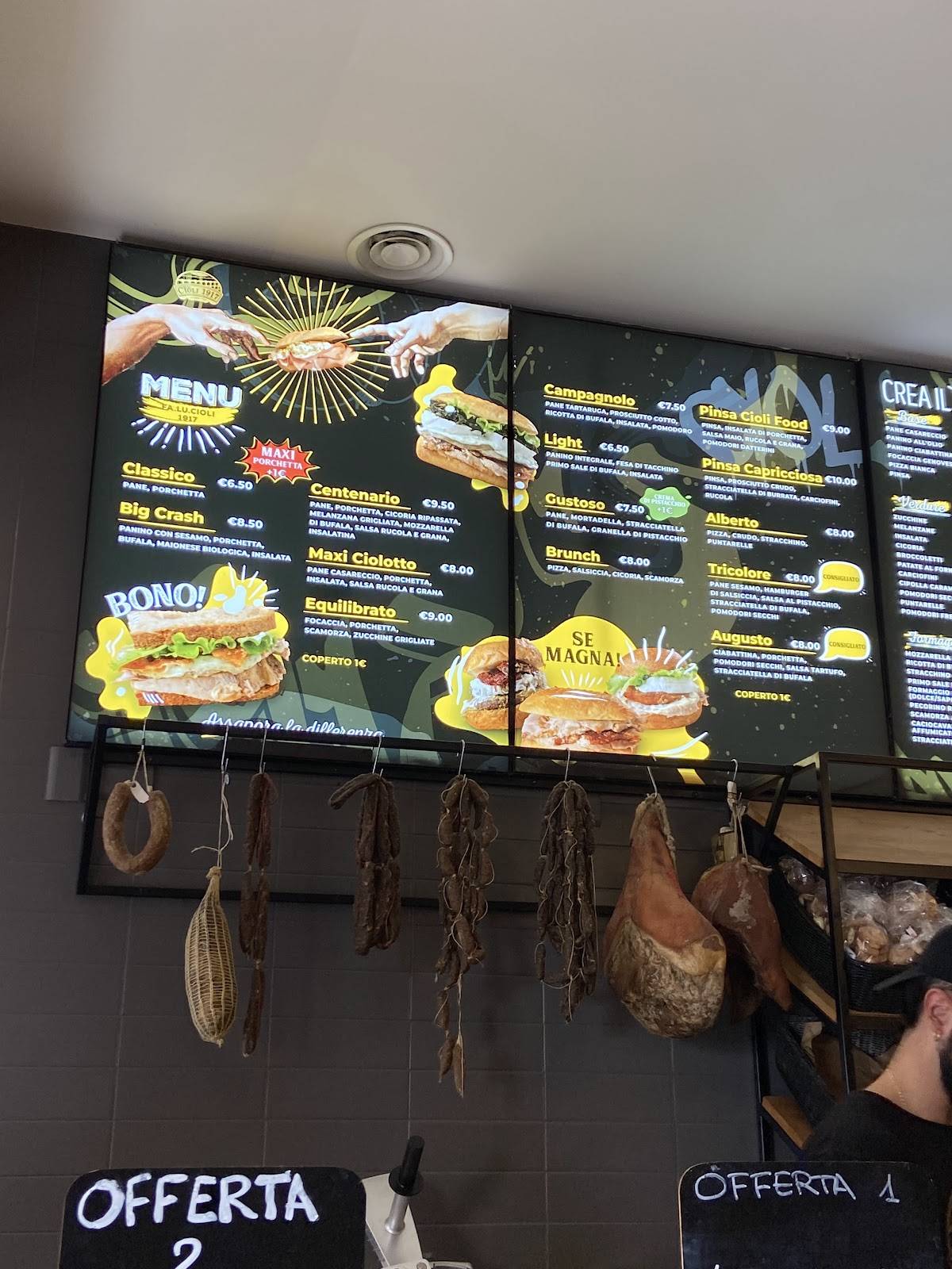 Menu di Cioli 1917 - Nettuno 
