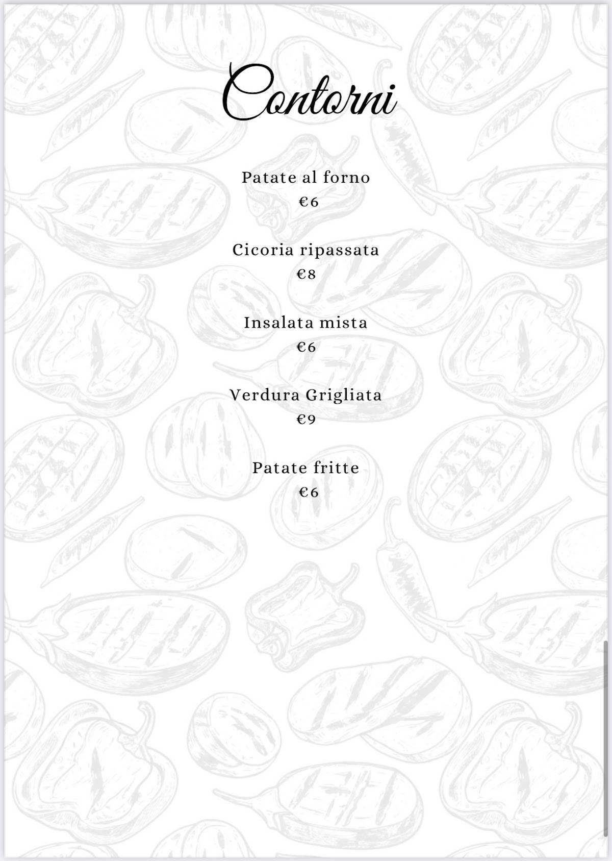 Menu di Sapori d'Italia 
