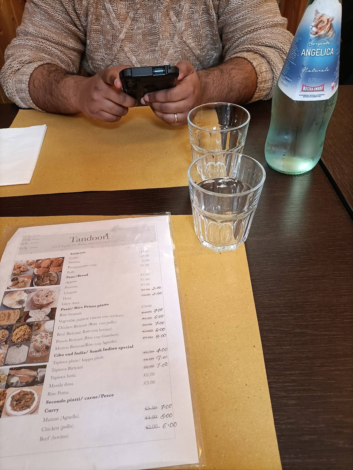 Menu de Tandoori - Ristorante Indiano