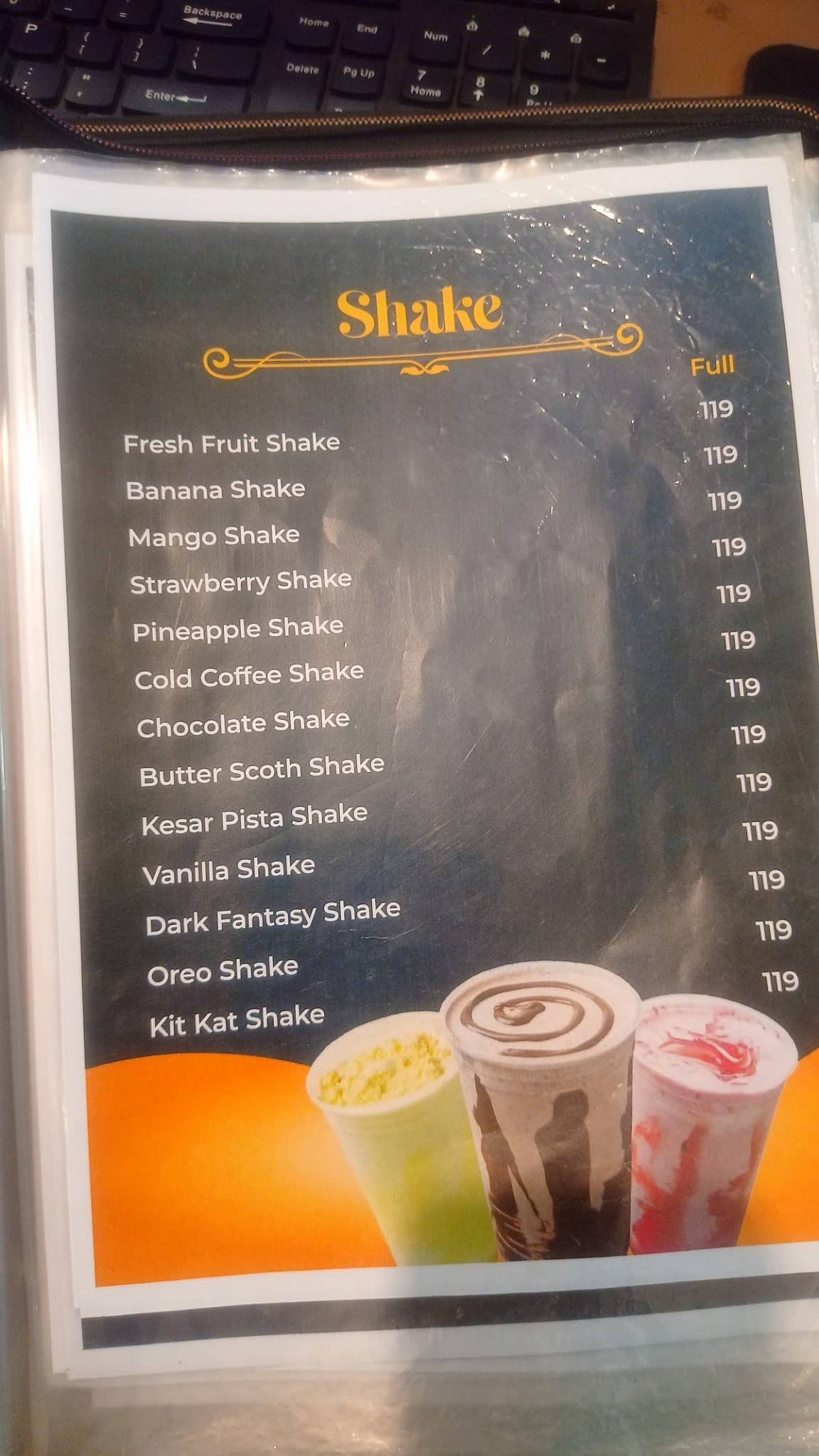 Roti Boti menu