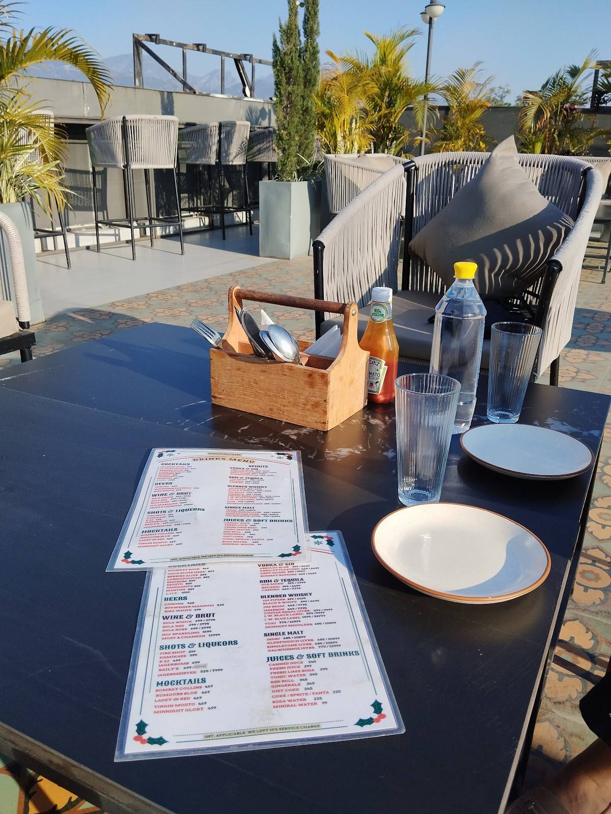 Rumours menu
