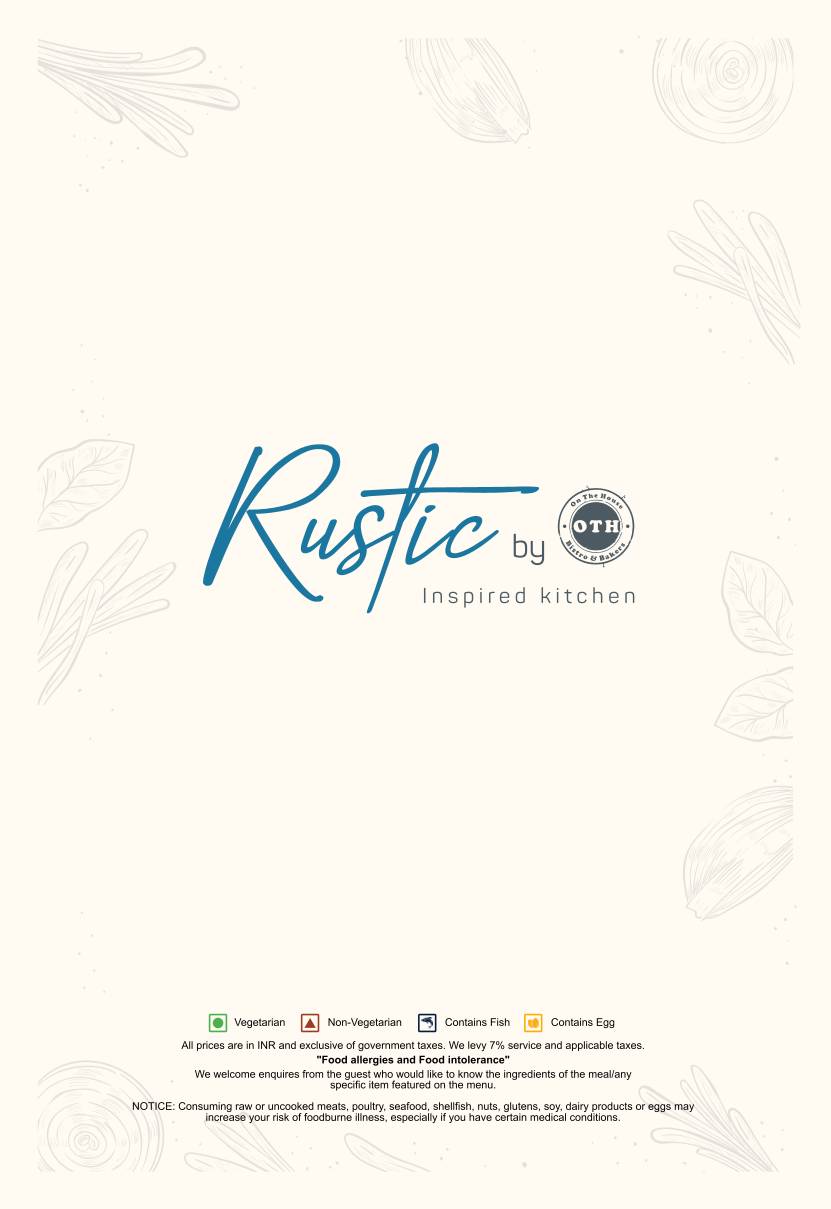 Rustic by OTH menu
