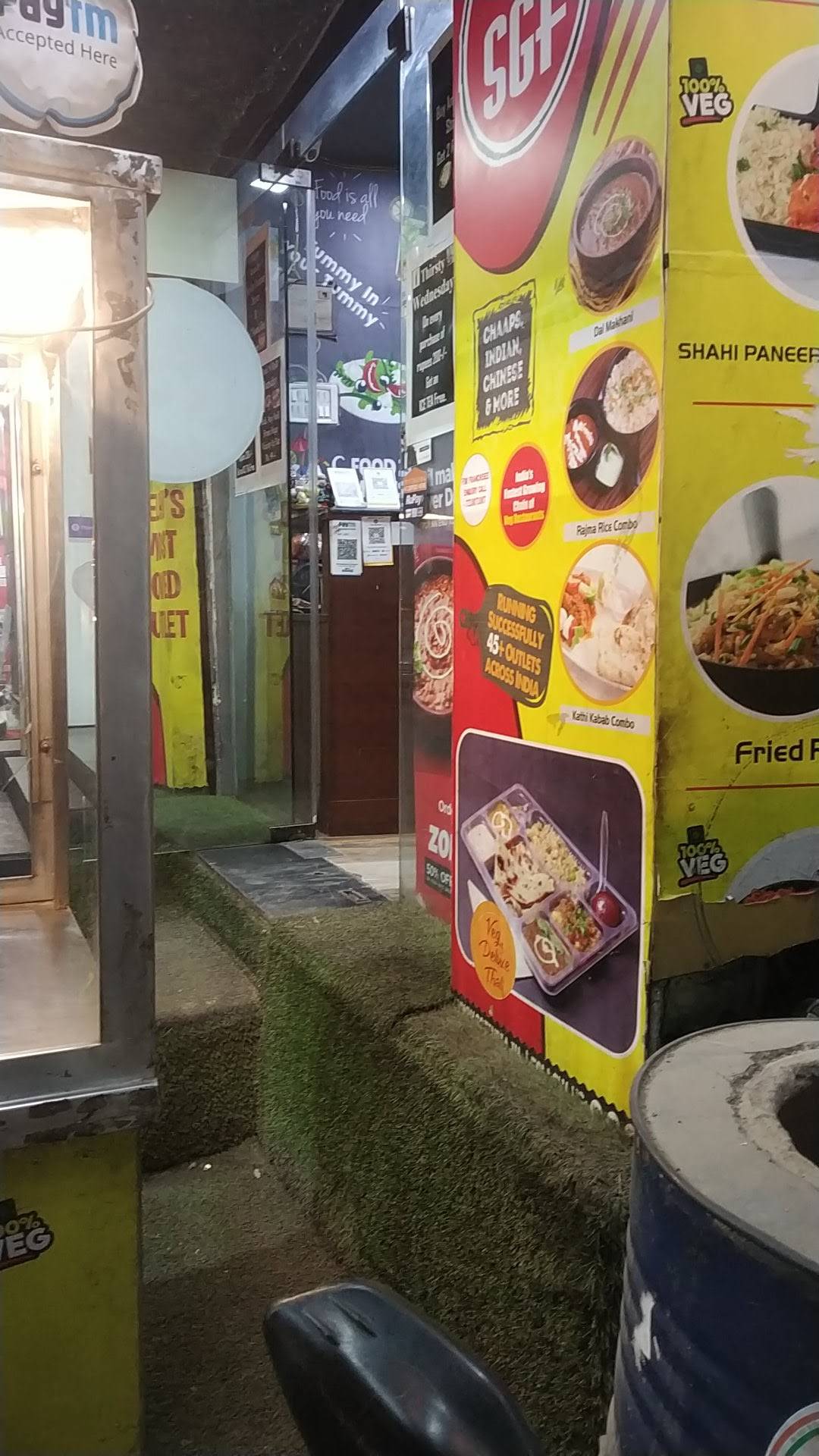 SGF Spice Grill Flame menu