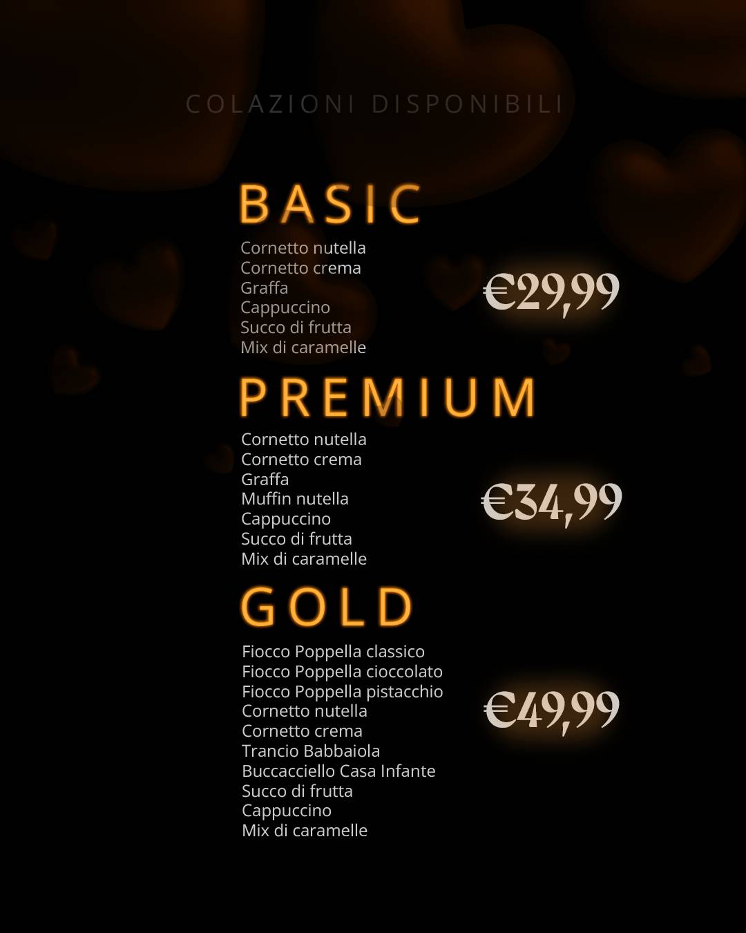 Menu di Sahel bar e more 
