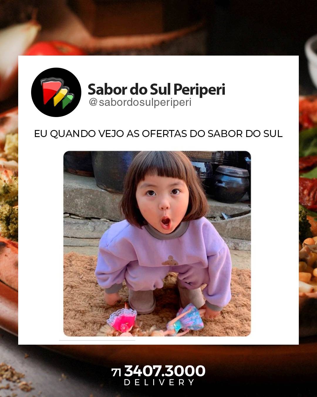 Sabor do Sul Pizzas Periperi - Delivery e retirada de pizza padrão das serras gaúchas cardápio