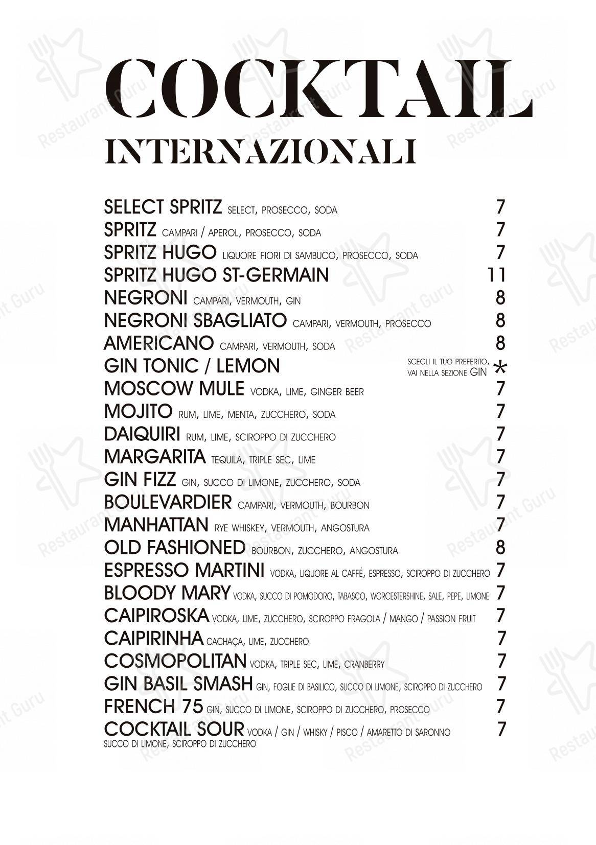 菜单 per Salvinius in Castellammare del Golfo