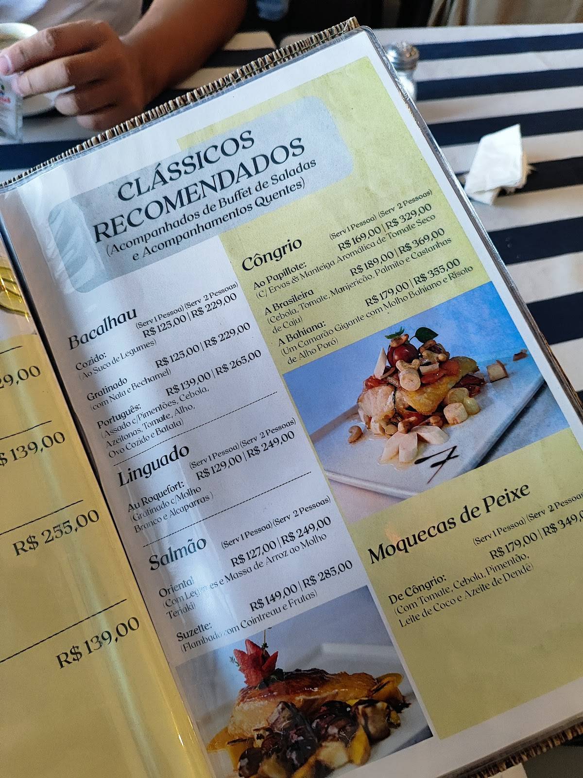 Setentaesete Restaurante cardápio