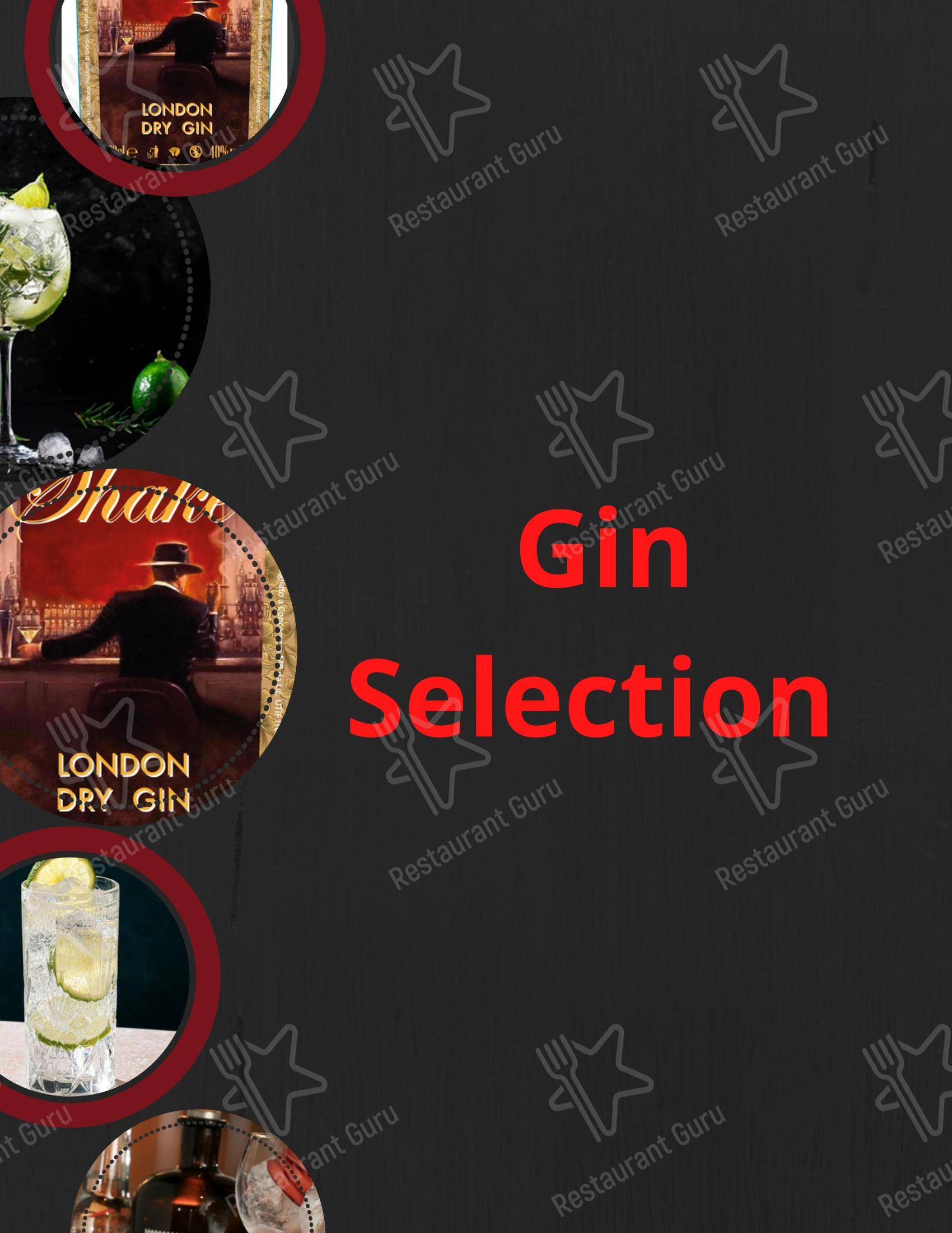 Коктейльная карта per Shake Cocktail & Wine Bar in Rovellasca