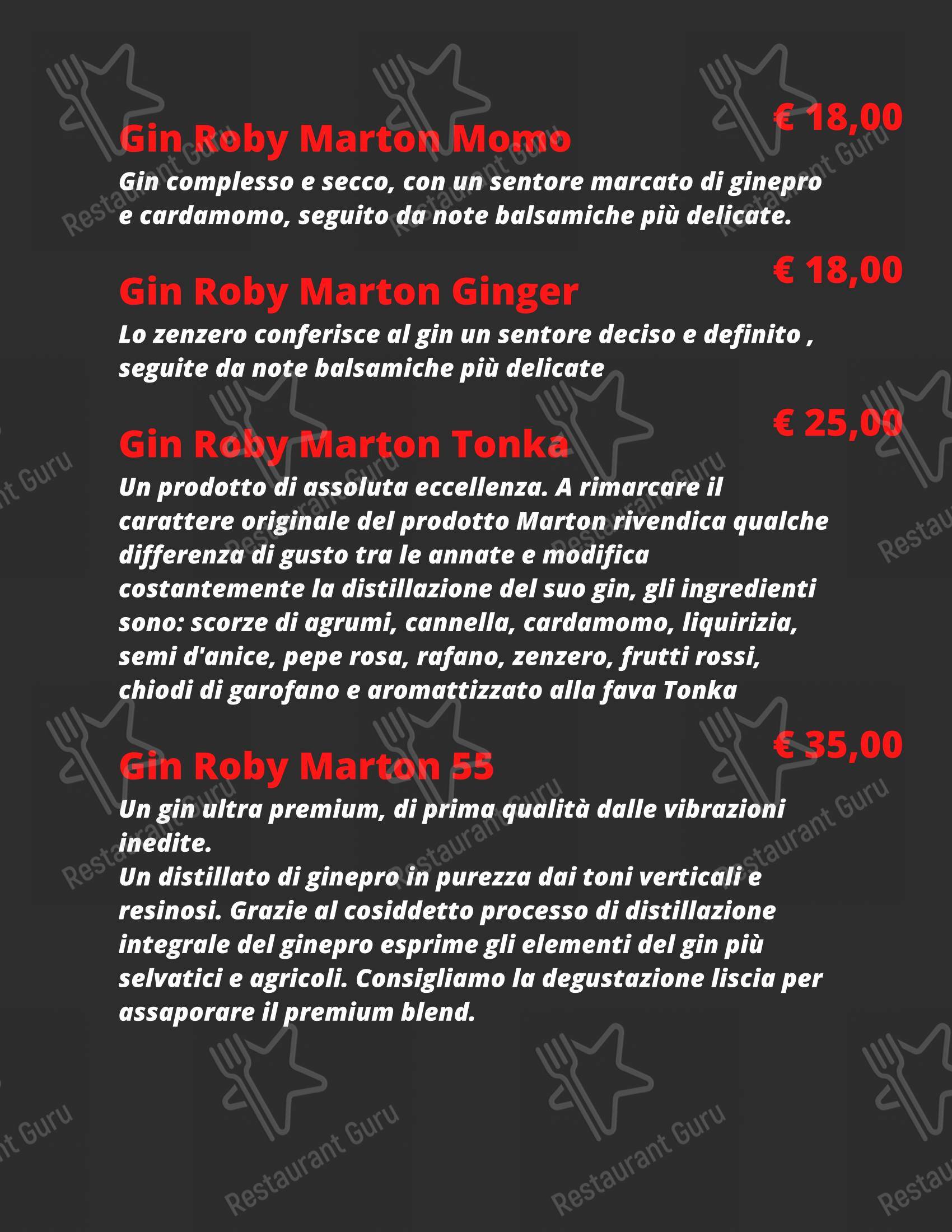 Коктейльная карта per Shake Cocktail & Wine Bar pub & bar