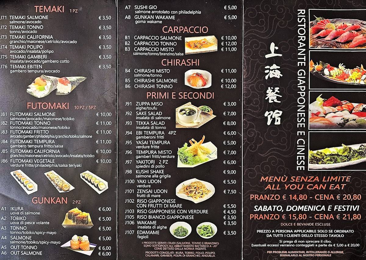 Menu di Shanghai 
