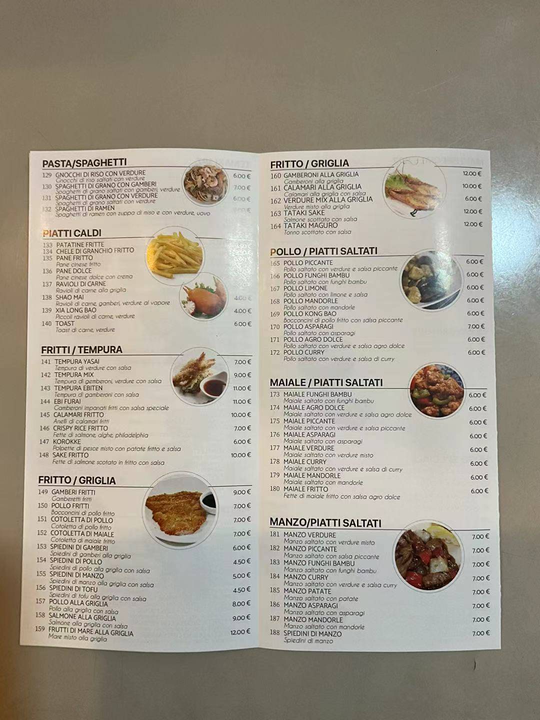 Menu di Shima Japan Food 