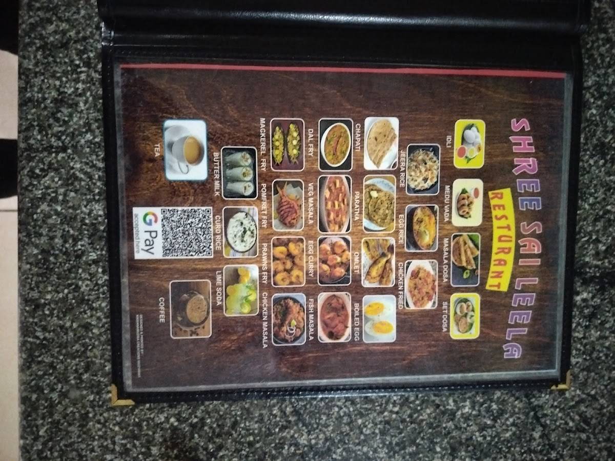 Shree Sai Leela Restaurant South Indian Tamil Food menu