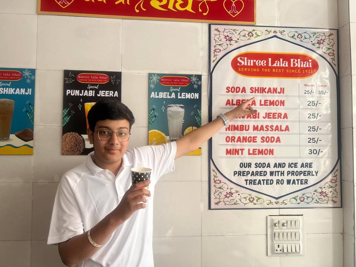 Shree lala bhai menu