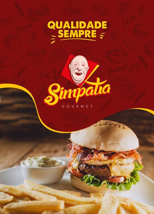 Simpatia Gourmet cardápio