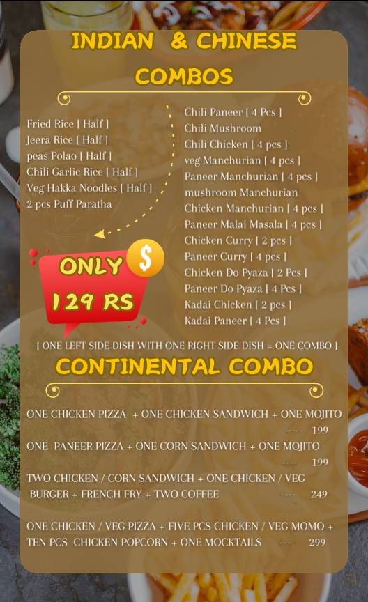 Relish menu