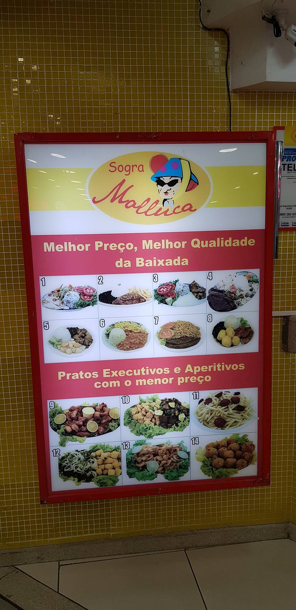 Sogra Maluca cardápio