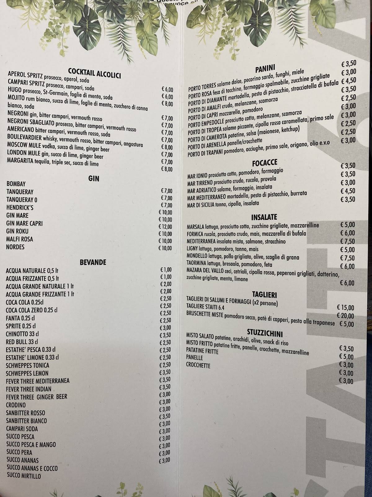 Menu di Staiti 6.4 