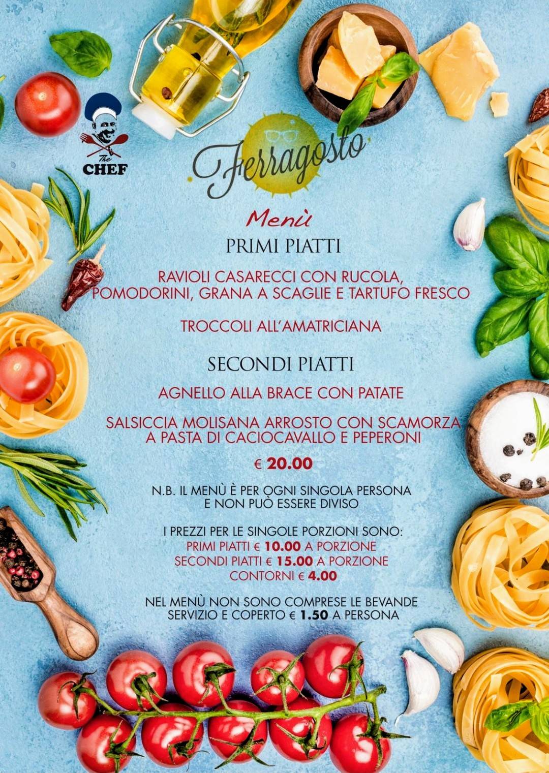 Menu di Steakhouse , Pizzeria,Ristorante Novecento da Marco.. 