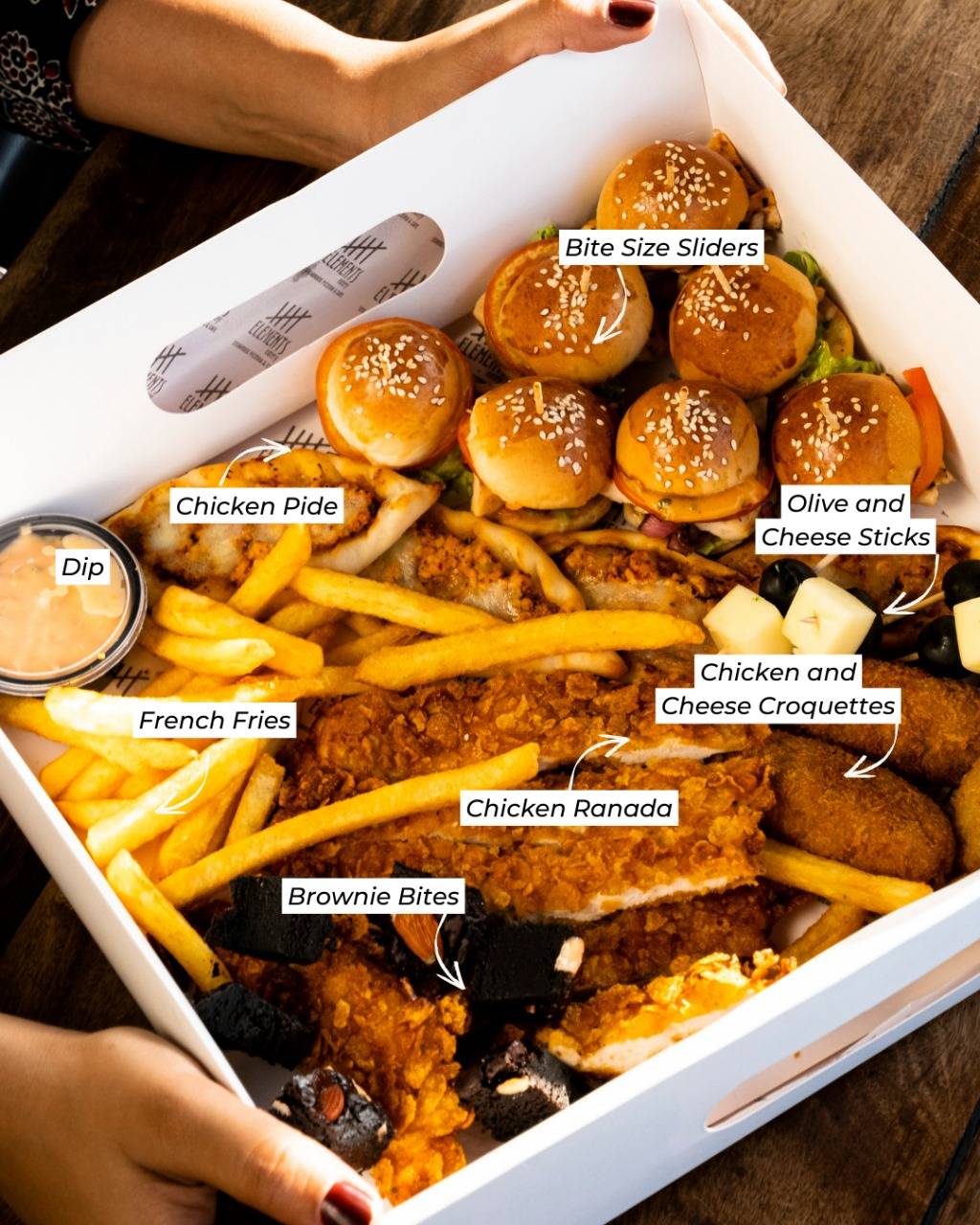 Elements Eatery - Steakhouse, Pizzeria & Cafe menu