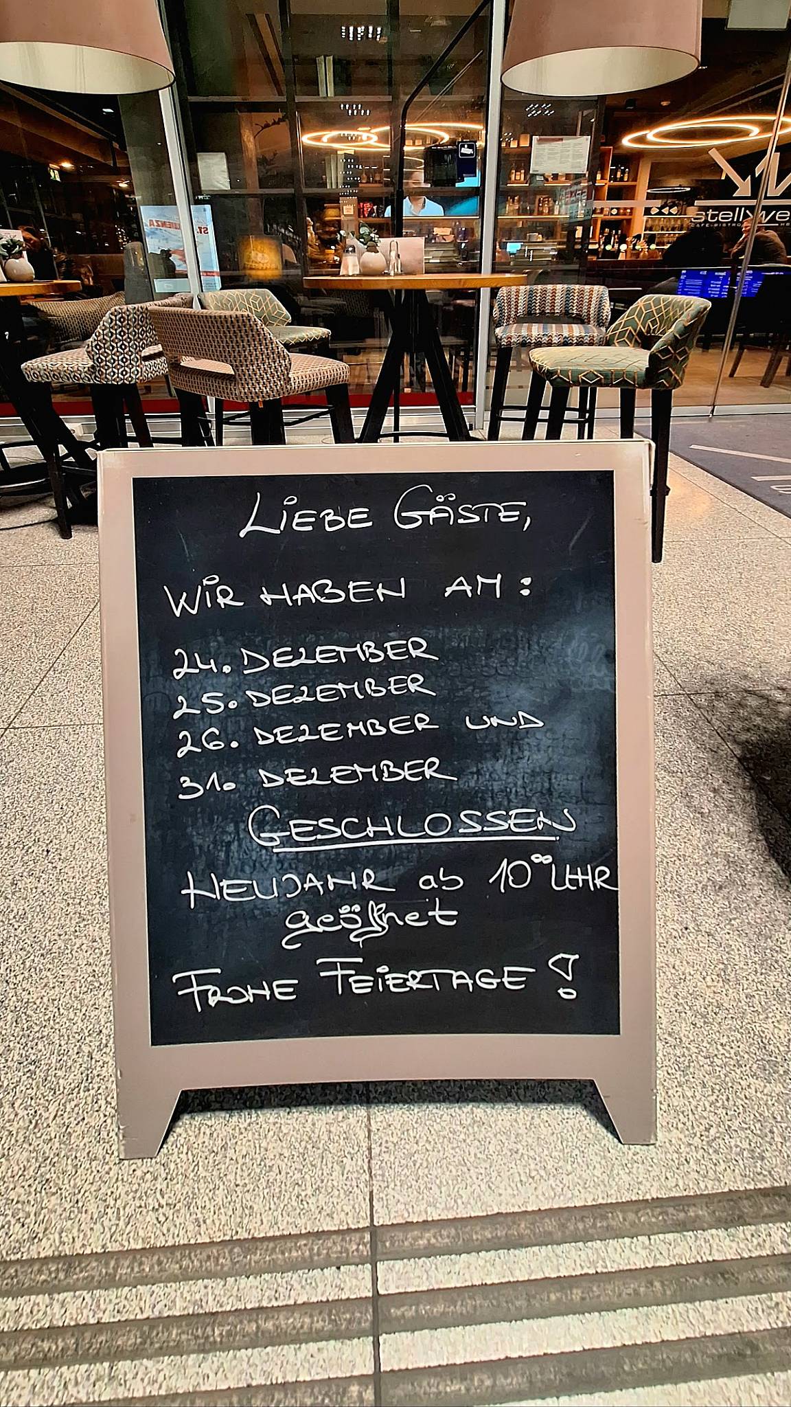 Menu de Stellwerk Cafe Bistro