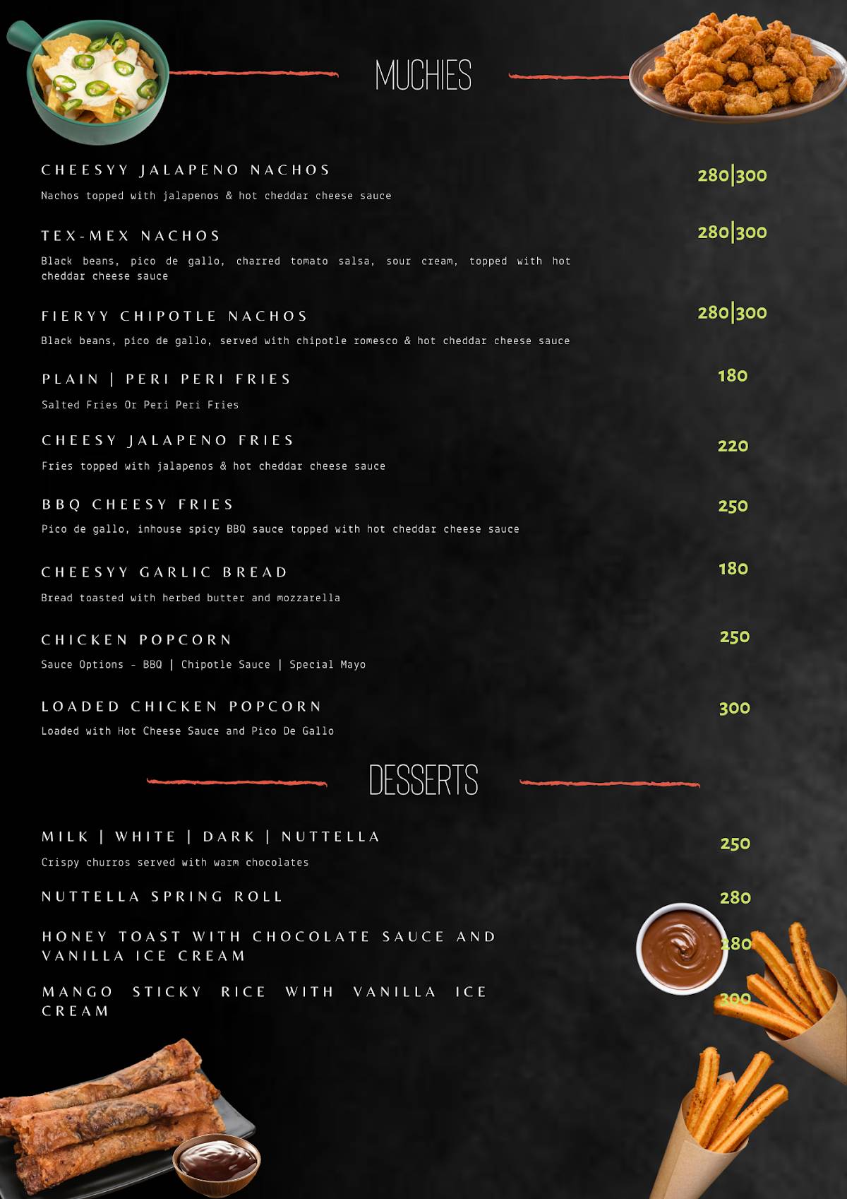 Street 528 menu