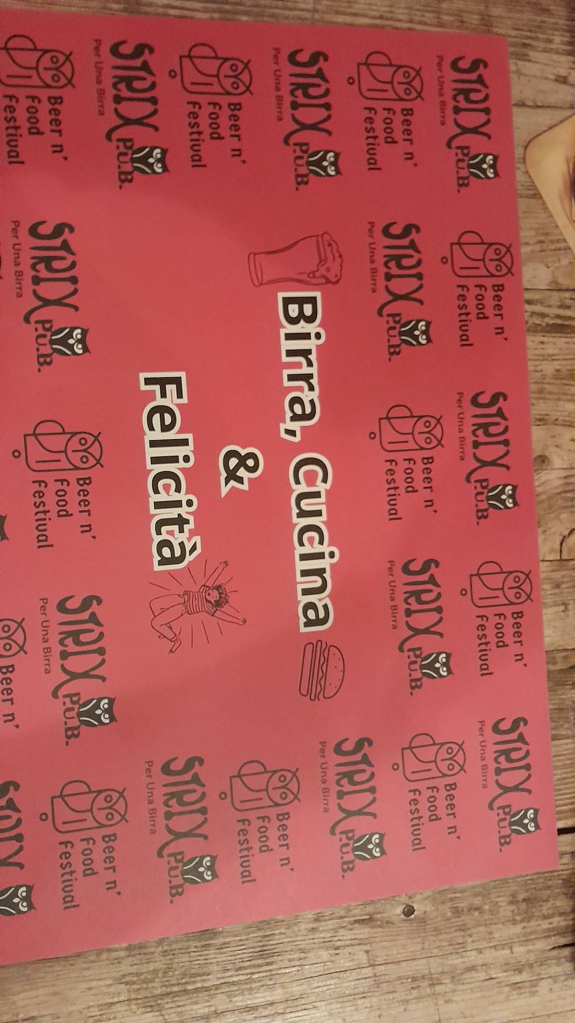 Menu di Strix GastroFood & Beer 