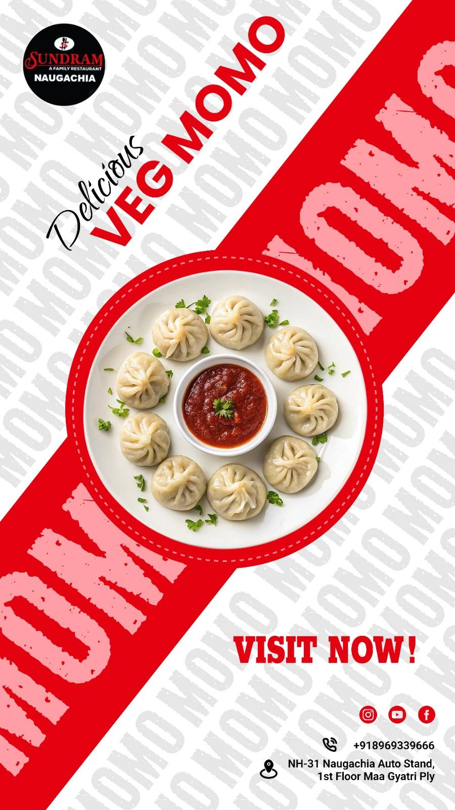 Sundram A family restaurant menu
