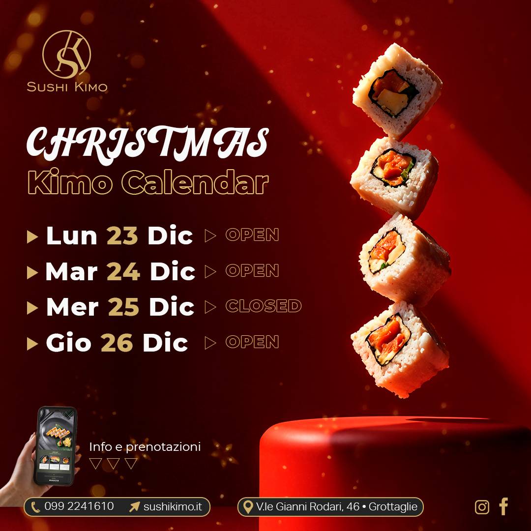 Menu di Sushi Kimo 