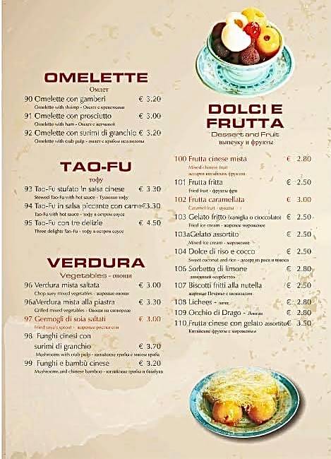 Menu di Sushi Sekai 