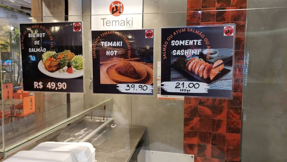 Sushi Yama - Shop. Estação cardápio