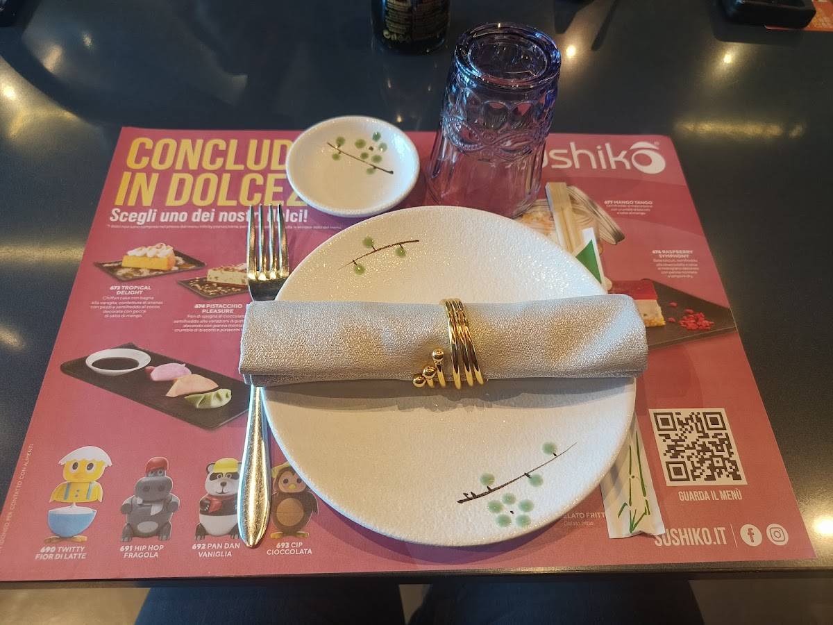 Menu de Sushiko Ancona