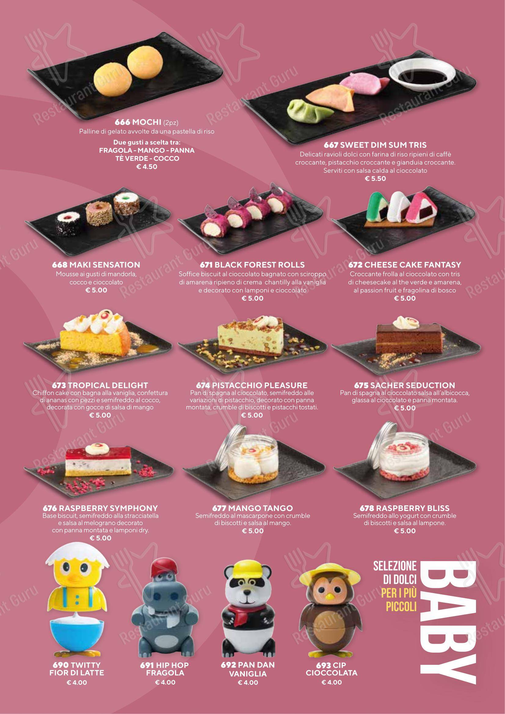 Sushiko Forlì in Forli - Menu