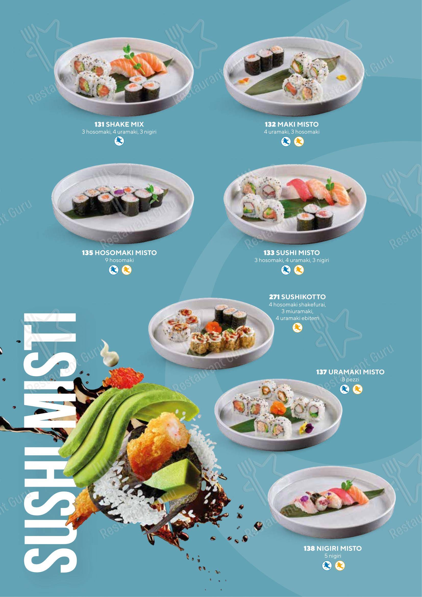 Sushiko Forlì in Forli - Menu