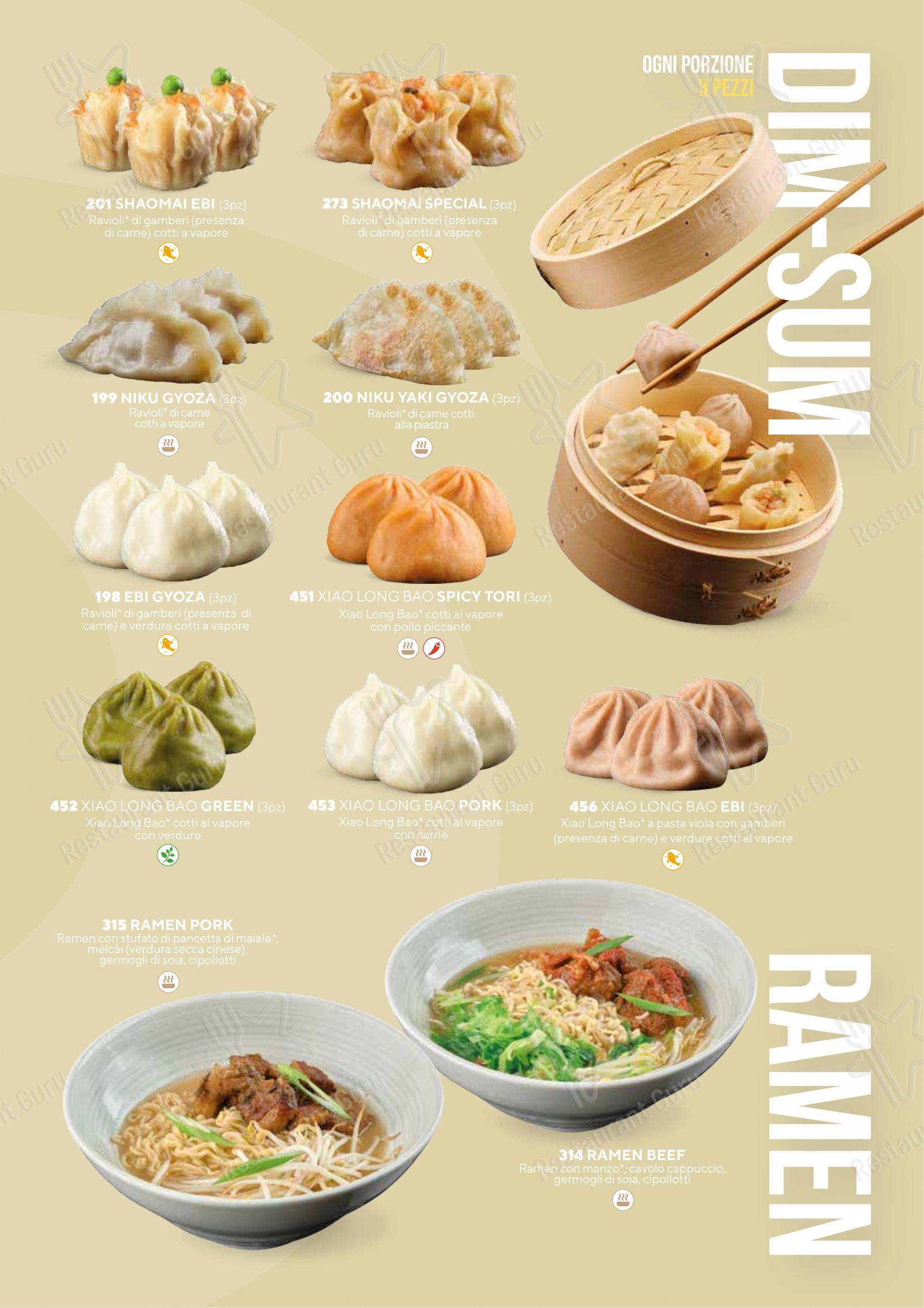 Menu di Sushiko Forlì - Menu