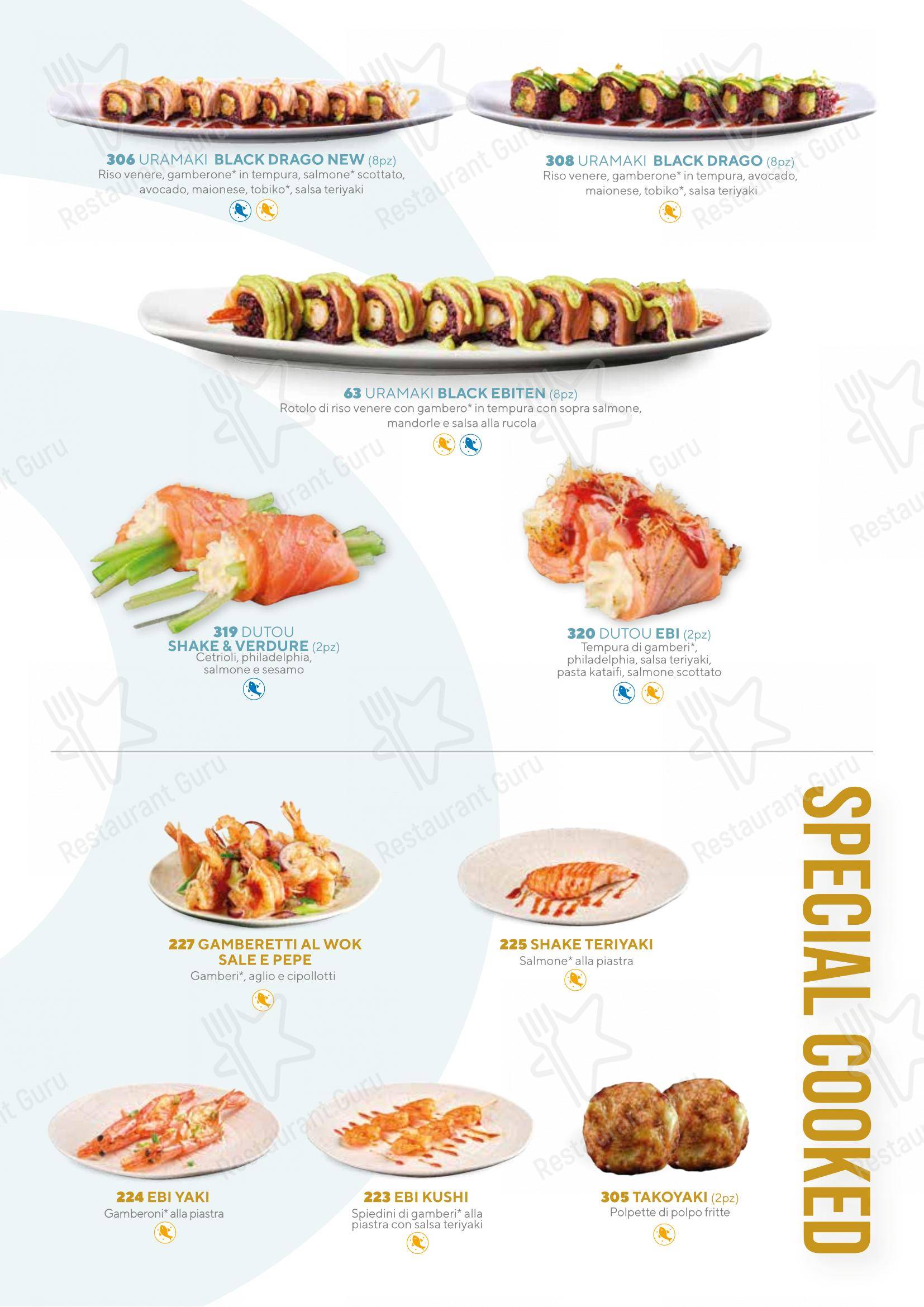 Menu per Sushiko Forlì ristorante