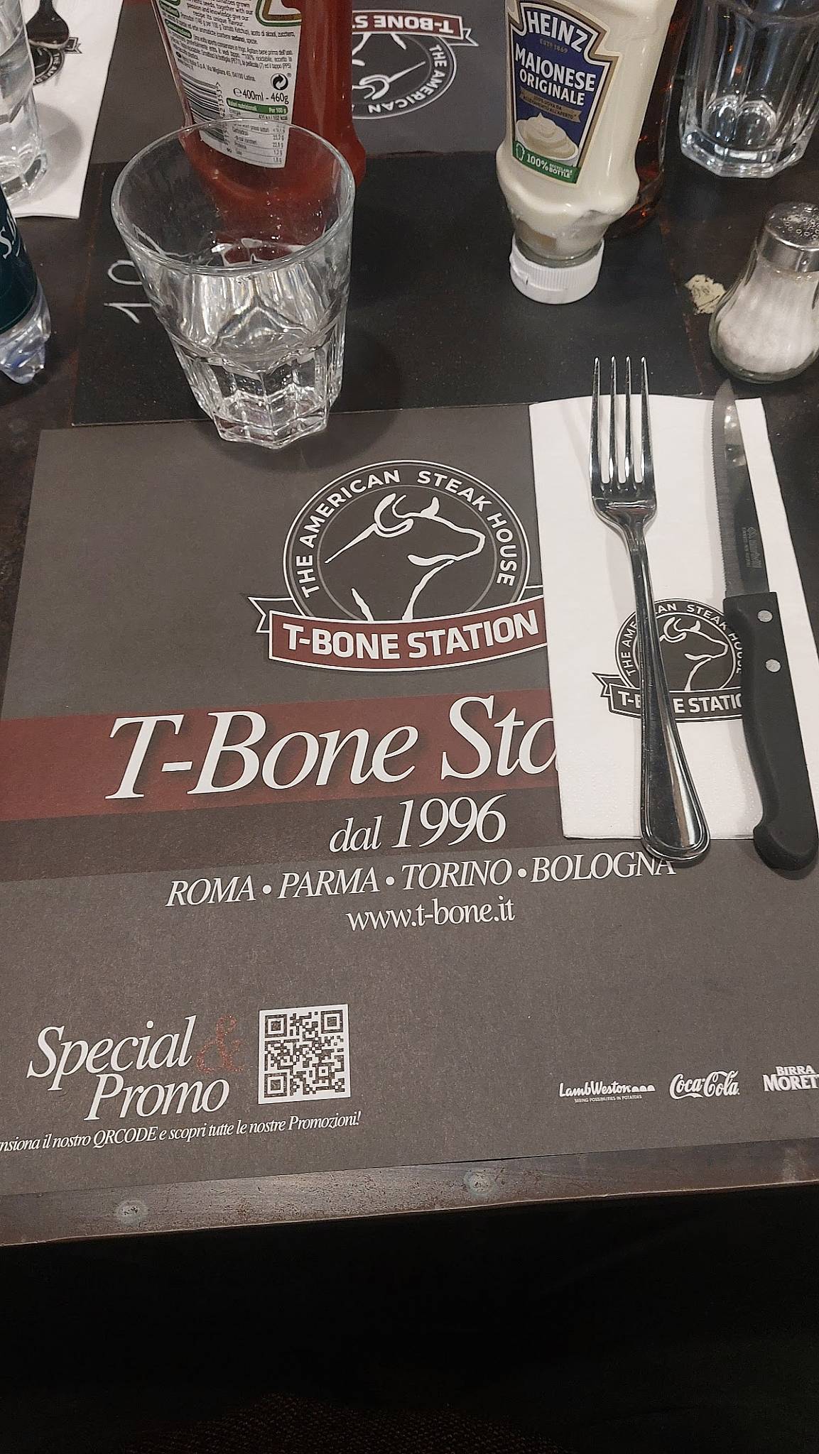 Menu di T - Bone Station 