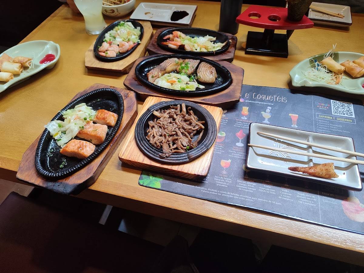 Taki Sushi Granja viana cardápio