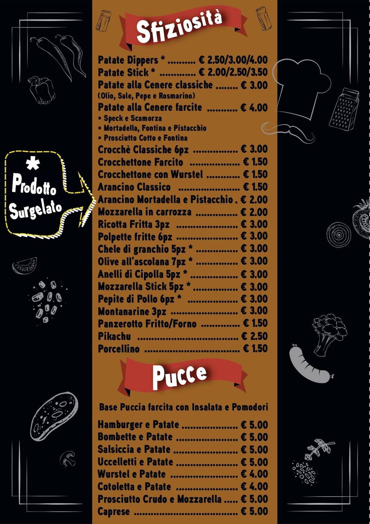 Menu di A Modo Nostro 