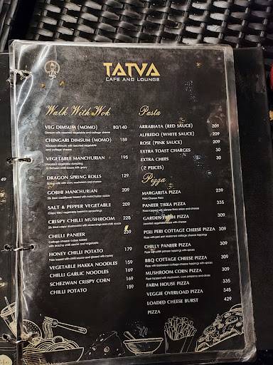 Tatva Cafe & Lounge menu