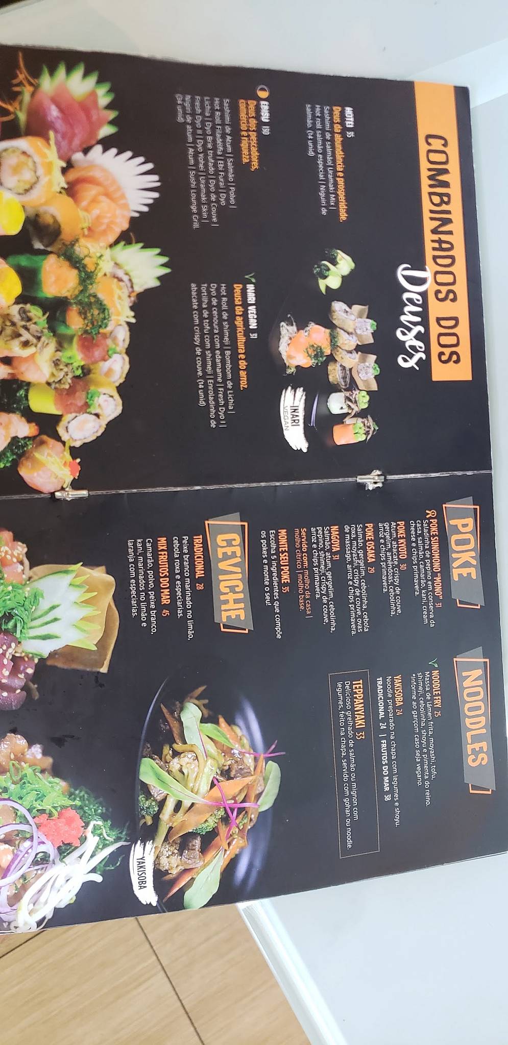 Temaki Fry - Pinheiros cardápio