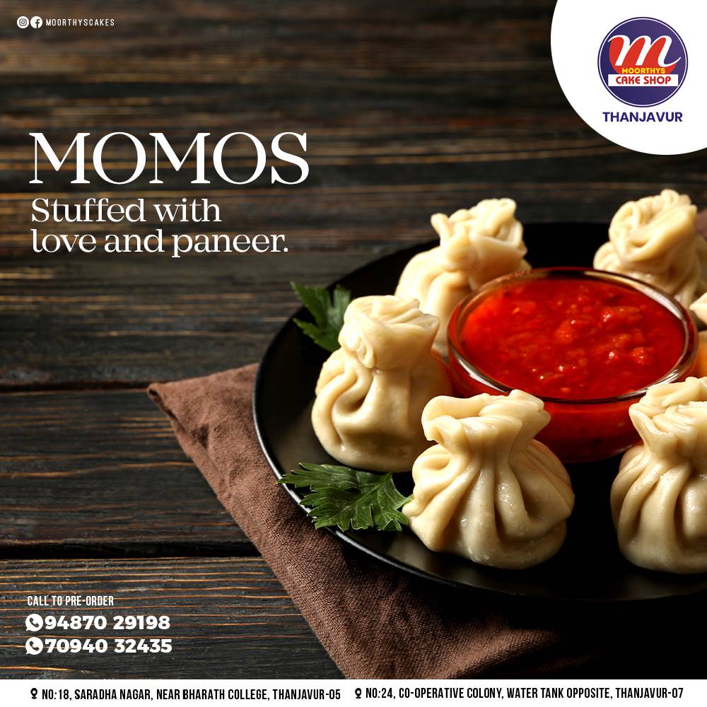 Moorthys Cake Shop menu