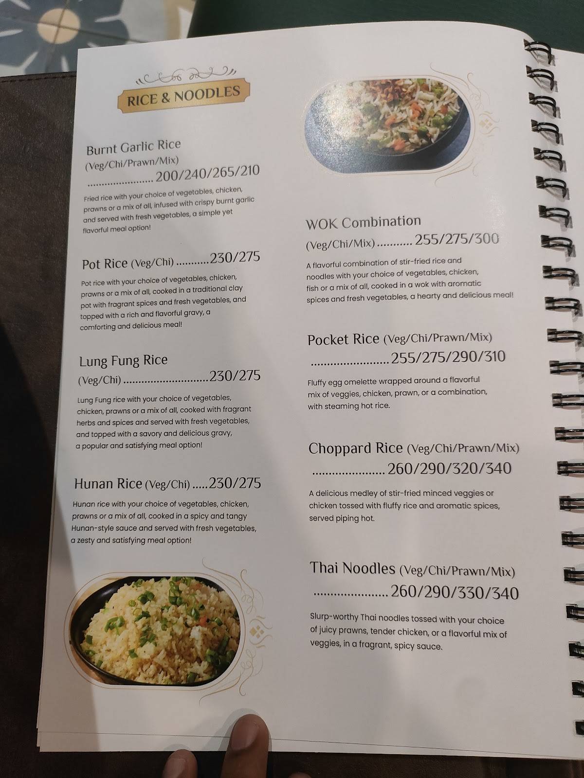 The Clay Kitchen Budharaja menu