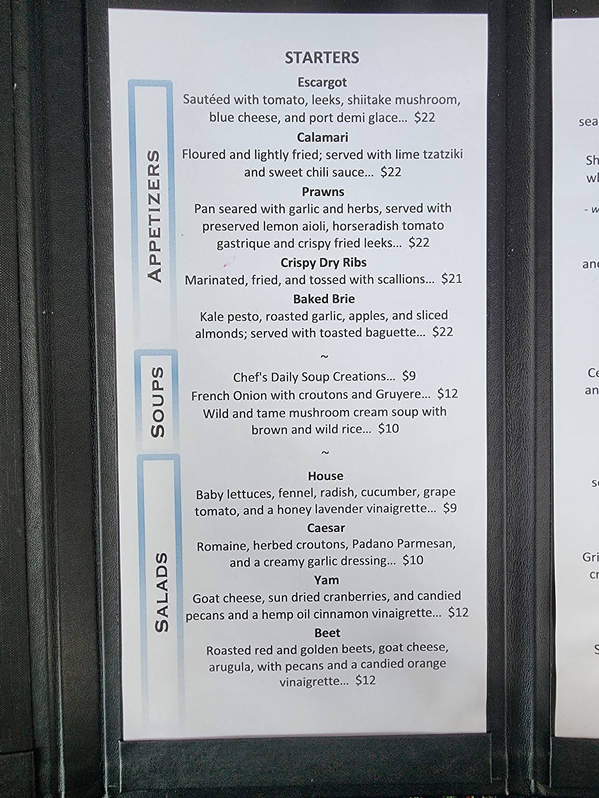 Menu de The Gates On Roblin