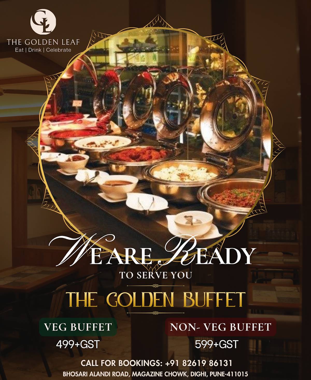 The Golden Leaf menu