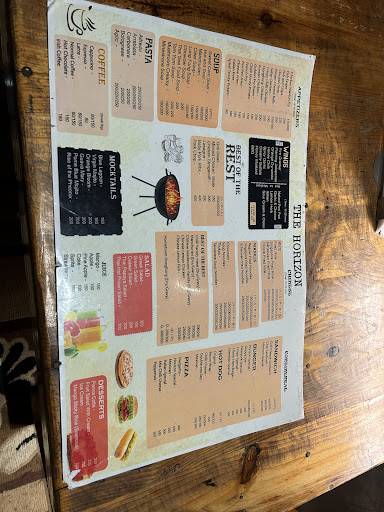 The Horizon by David Residency menu