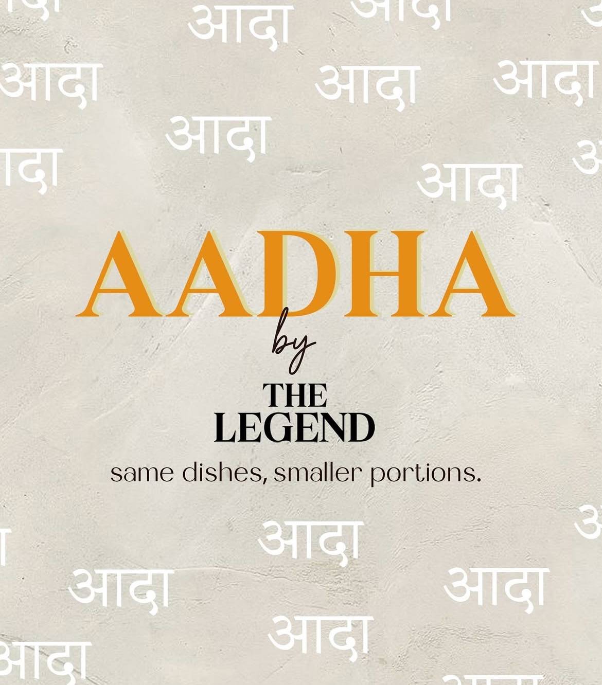 The Legend Restaurant menu