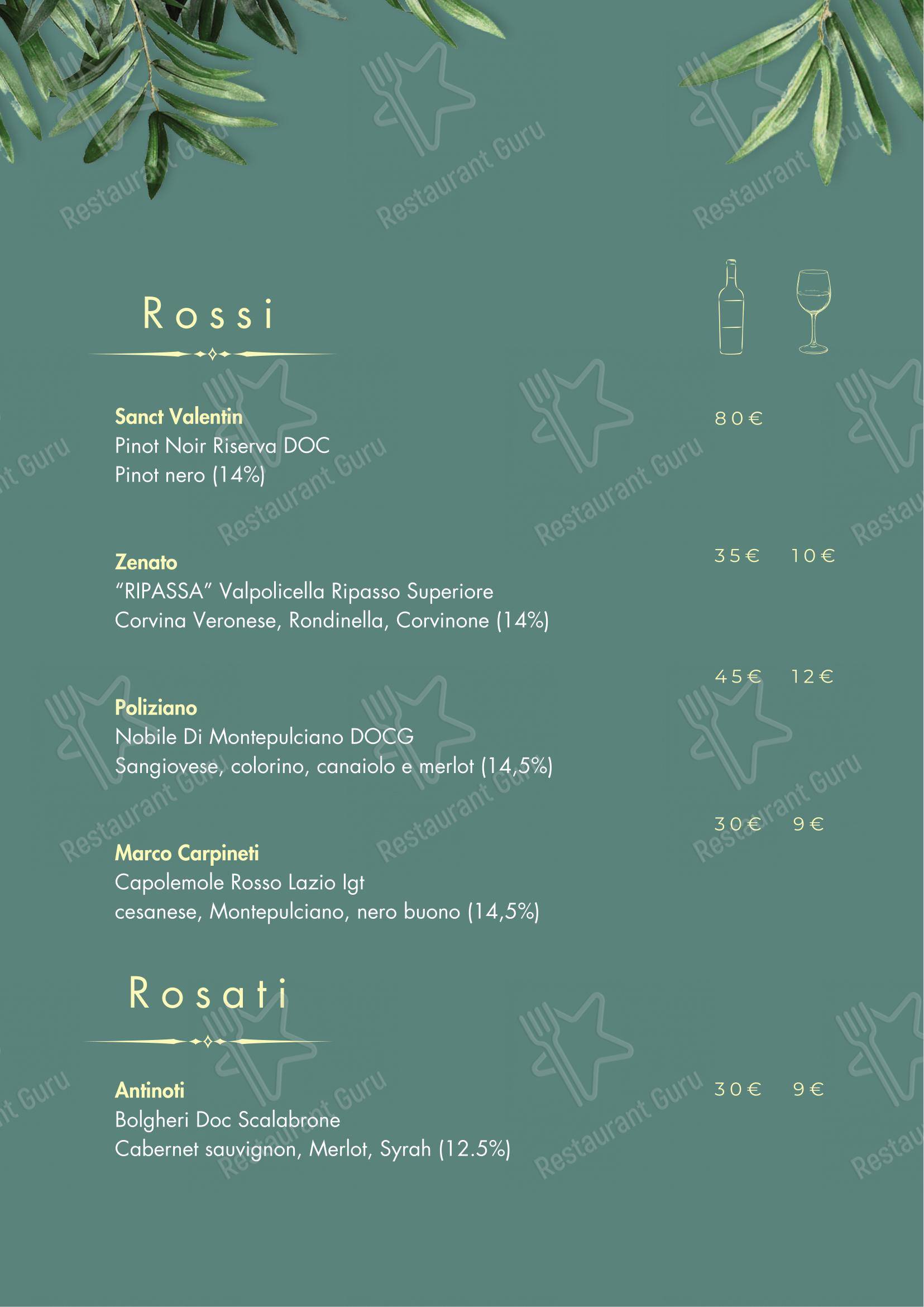 Menu per The Times Bar & Restaurant pub & bar